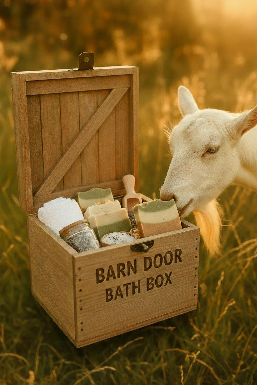 Barn Door Bath Box