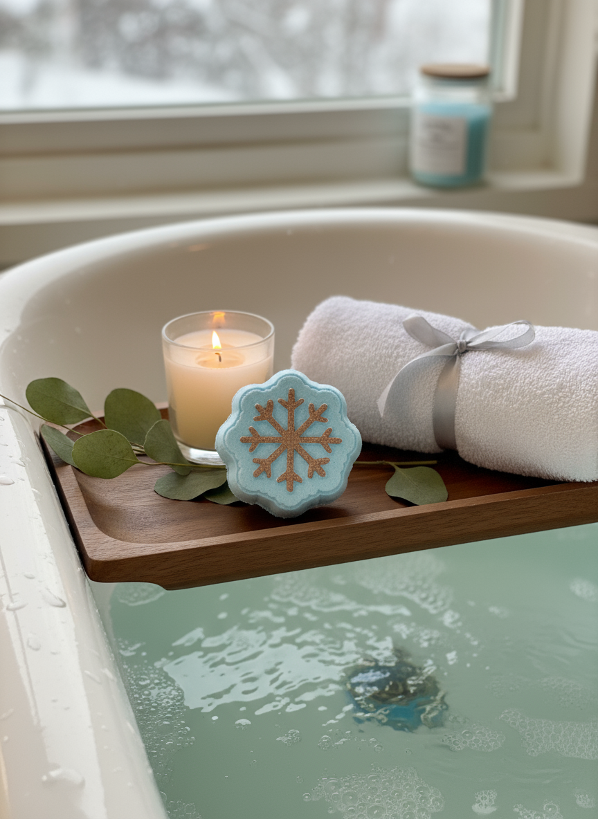 Let It Snow Bath Bomb