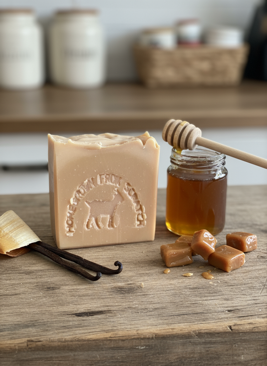 Caramel Toffee Goat Milk Soap