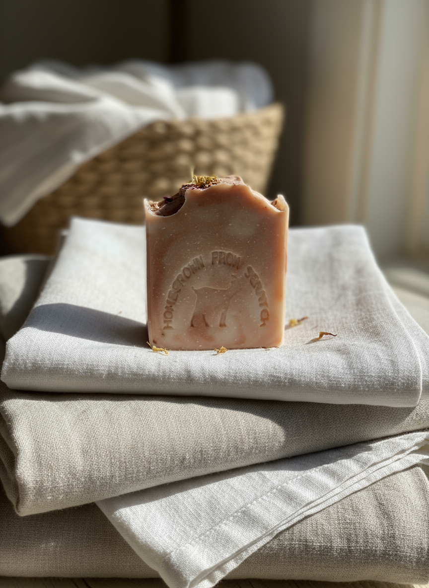 Sunshine + Linen Goat Milk Soap