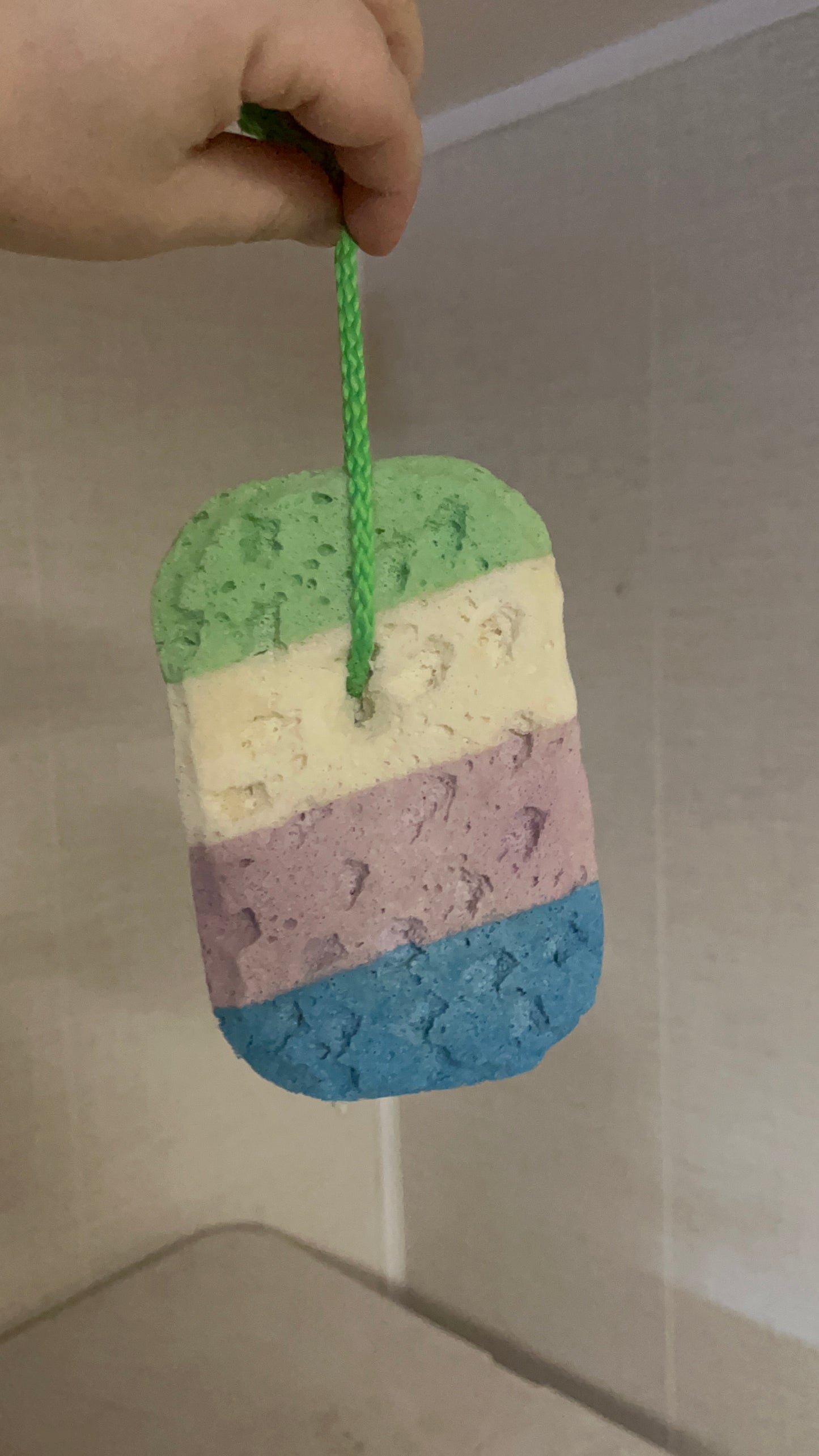 Oatmeal & Goat Milk Soap. Infused Sponge