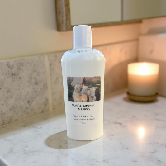 Vanilla,Caramel & Honey Goats Milk Lotion