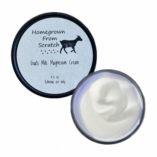 Goats Milk Magnesium Cream