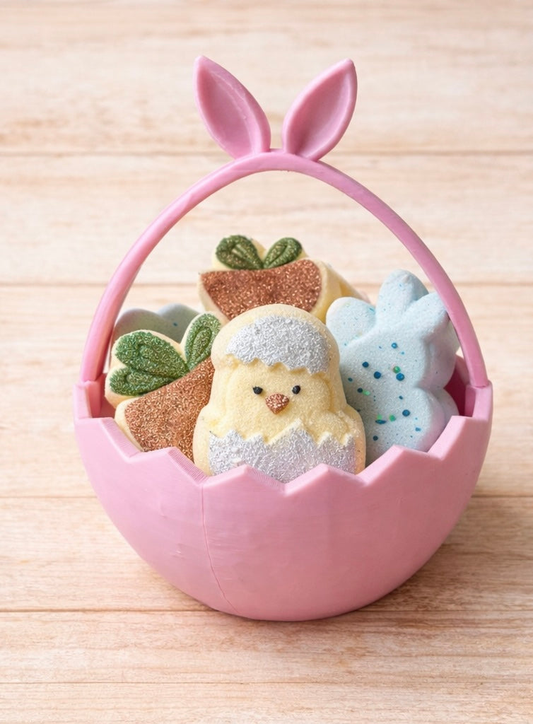 Bunny Basket (filled with bath bombs!)