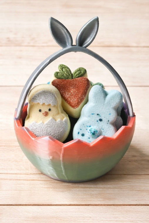 Bunny Basket (filled with bath bombs!)