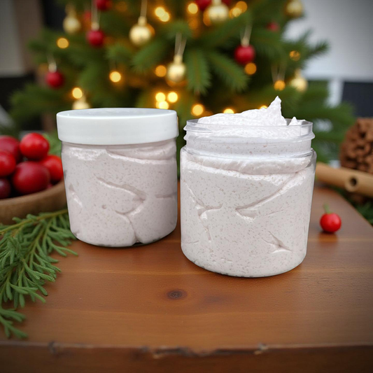 Spiced Cranberry sugar scrub