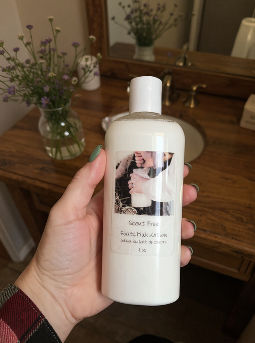 Scent Free Goats Milk Lotion