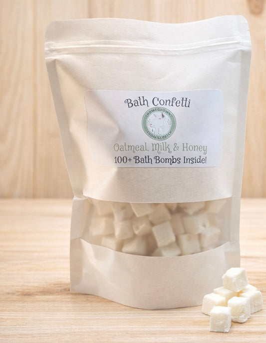 Oatmeal, Milk & Honey Bath Confetti