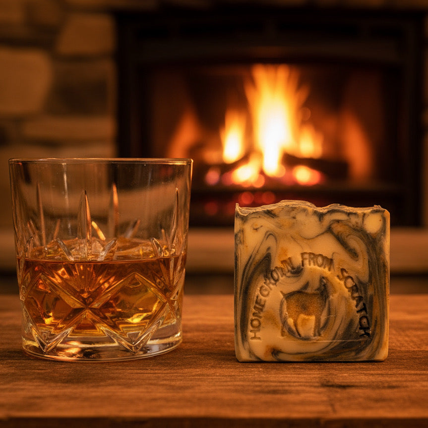 Oak Barrel Bourbon Goat Milk Soap