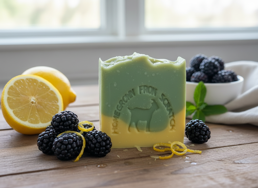 Blackberry + Lemon Soap